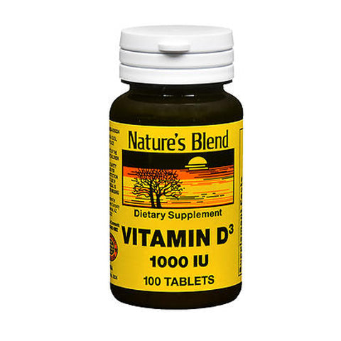 Nature's Blend, Vitamin D3, 1000 IU, 100 Tabs Nature's Blend