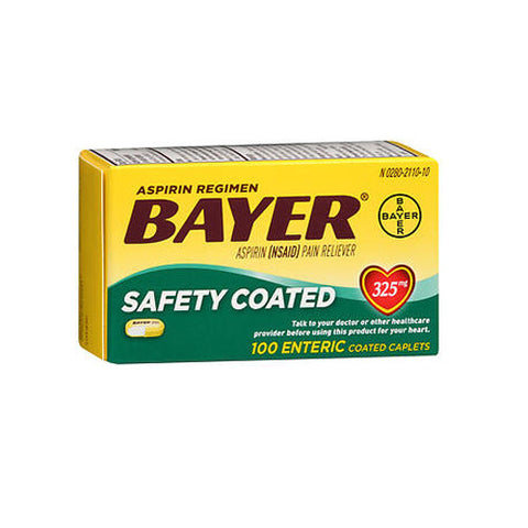 Bayer, Aspirin Regimen, 325Mg, 100 tabs Bayer