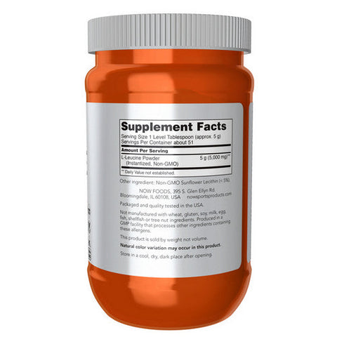 Now Foods, L-Leucine Powder, 9 oz Now Foods
