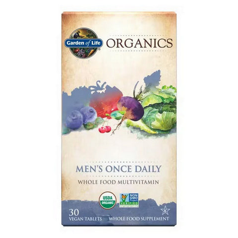 Garden of Life, Organics Men Once Daily, 30 Tabs Garden of Life