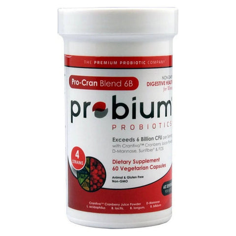 Probium, Probiotic Pro Cran Blend, 60 Cap Probium