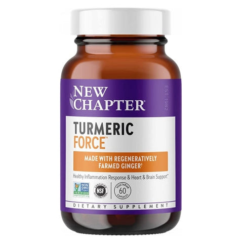 New Chapter, Turmeric Force, 60 Veg Caps New Chapter