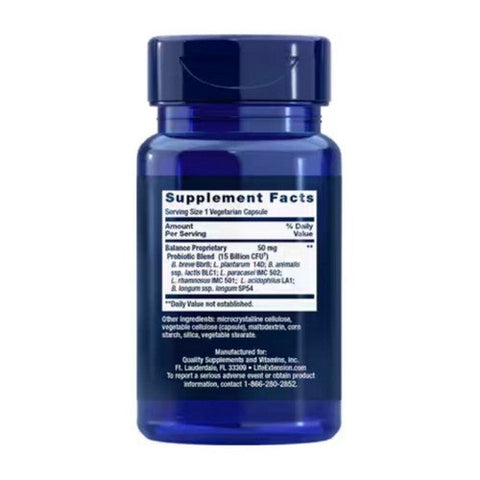 Life Extension, FlorAssit Probiotic, 30 Liquid Veg Caps Life Extension