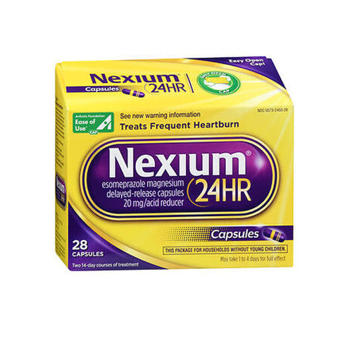 Nexium 24HR, Acid Reducer Heartburn Relief Capsules, 28 Caps Nexium 24HR