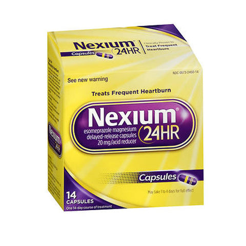 Nexium 24HR, Acid Reducer Heartburn Relief Capsules, 14 Caps Nexium 24HR