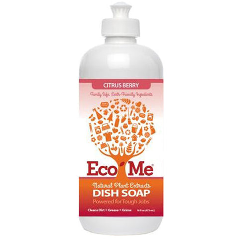 Eco-Me, Dish Soap, Citrus Berry 16 Oz Eco-Me