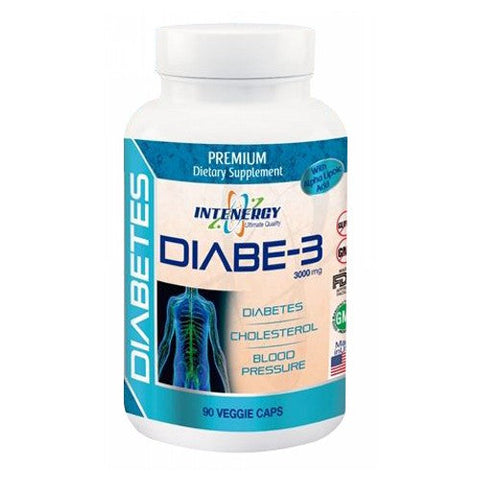Intenergy, Diabe-3, 60 Veg Caps Intenergy
