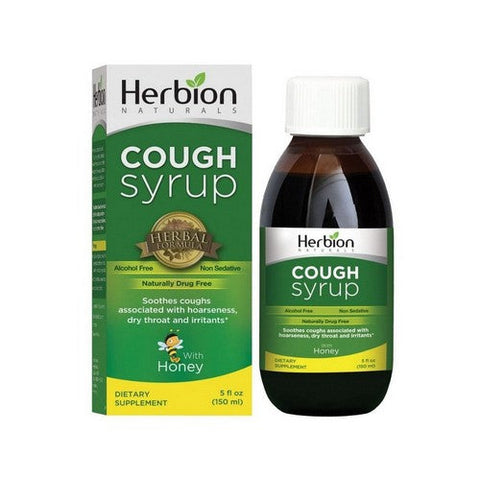 Herbion Naturals, Cough Syrup With Honey, Honey, 5 Oz Herbion Naturals