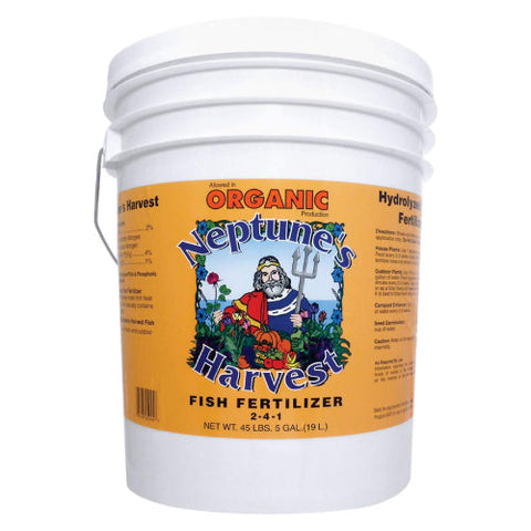 Neptune's Harvest Fertilizers, Fish Fertilizer, 5 Gal Neptune's Harvest Fertilizers