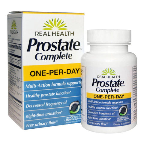 Real Health, Prostate Complete, 30 Softgels Real Health