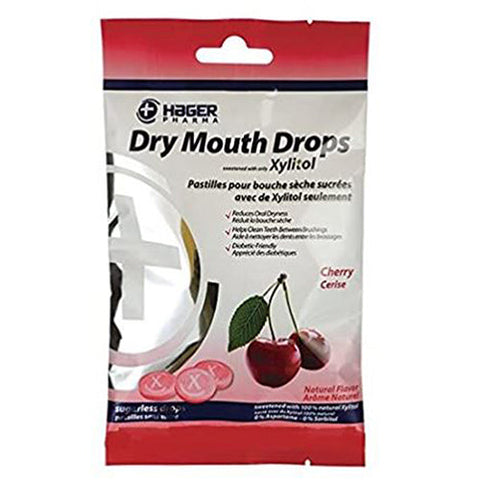 Hager Pharma, Dry Mouth Drops, Cherry 2 Oz Hager Pharma