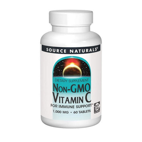 Source Naturals, Vitamin C  Non-GMO, 1000 mg, 60 Tabs Source Naturals