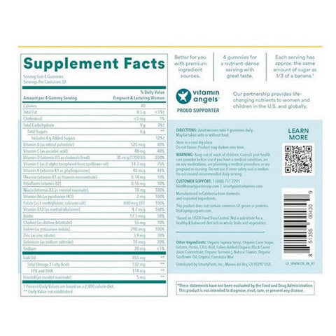 SmartyPants, Prenatal  Plus Folate, Omega 3 & Vitamin D, 120 Gummies SmartyPants