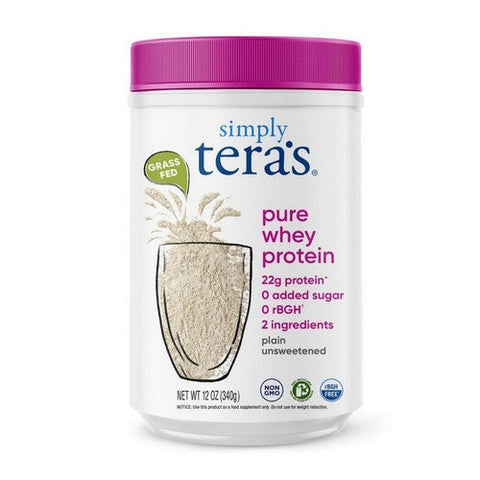 Tera's Whey, RBGH Free Whey Protein, Unsweetened 12 oz Tera's Whey