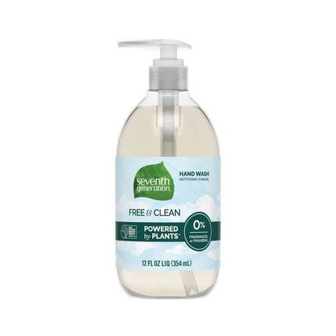 Seventh Generation, Hand Wash Free And Clean, Free & Clear 12 Oz Seventh Generation