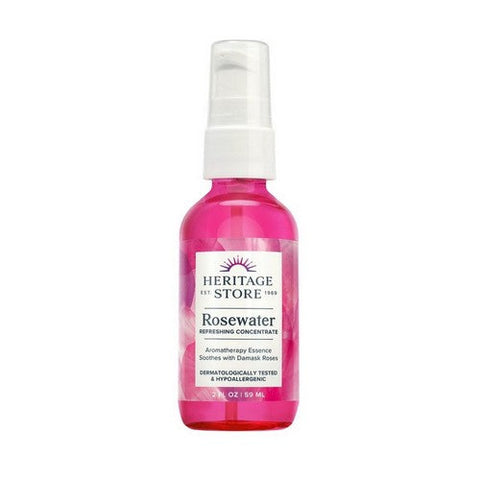 Heritage Store, Rosewater Refreshing Concentrate, 2 Oz Heritage Store