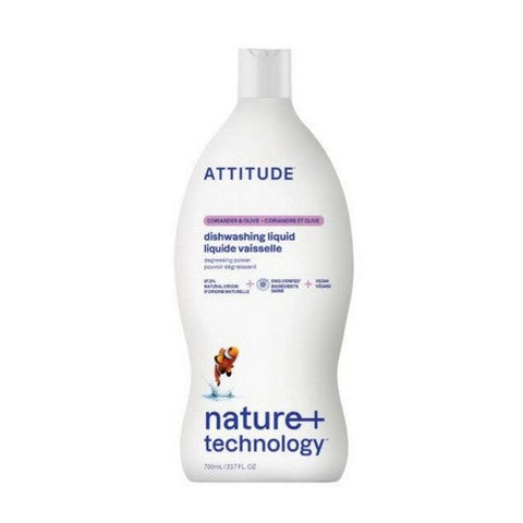 Attitude, Dishwashing Liquid, Coriander & Olive 23.7 oz Attitude