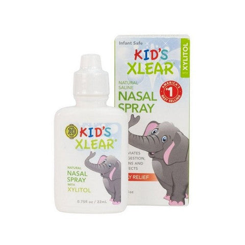 Xlear Inc, Kid's Xlear Natural Saline Nasal Spray, 0.75 fl oz Xlear Inc