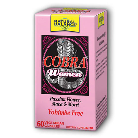 Natural Balance (Formerly known as Trimedica), Cobra Women, 60 Caps Natural Balance (Formerly known as Trimedica)