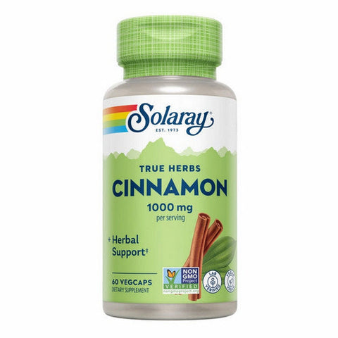 Solaray, Cinnamon Bark, 500 mg, 60 Caps