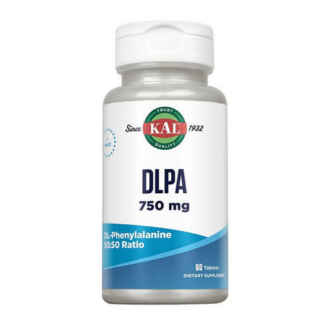 Kal, DLPA, 750 mg, 60 Tabs Kal