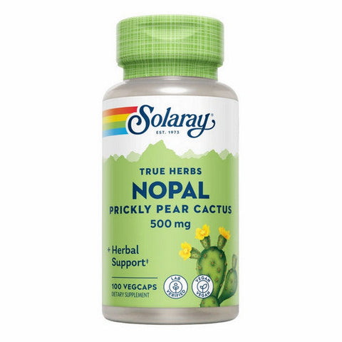 Solaray, Prickly Pear Nopal, 500 mg, 100 Caps Solaray