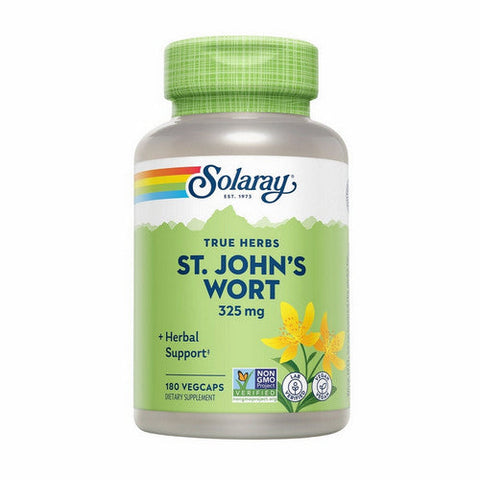 Solaray, St. John's Wort, 325 mg, 180 Caps Solaray
