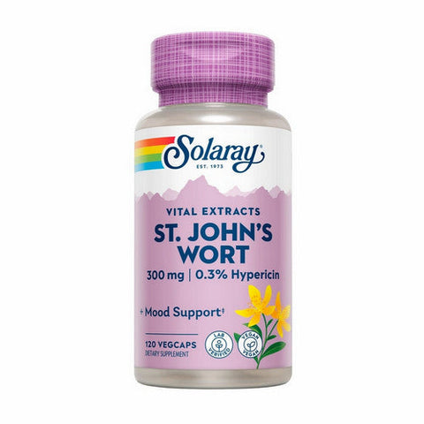 Solaray, St. John's Wort Extract, 300 mg, 120 Caps Solaray