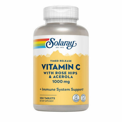 Solaray, Vitamin C, 1,000 mg, 250 Tabs Solaray