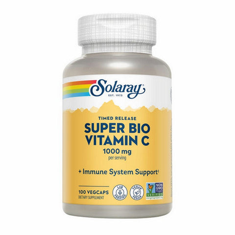 Solaray, Super Bio Vitamin C, 100 Caps Solaray
