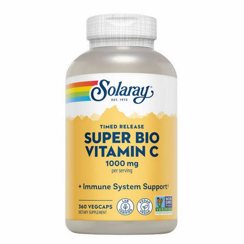 Solaray, Super Bio Vitamin C, 360 Caps Solaray