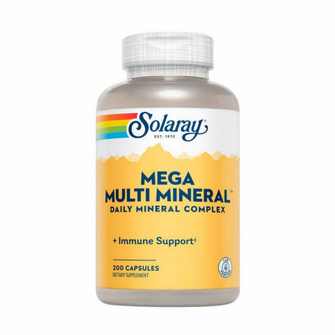 Solaray, Mega Multi Mineral, 200 Caps Solaray