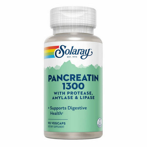 Solaray, Pancreatin 1300, 90 Caps Solaray