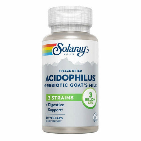 Solaray, Acidophilus Plus Goat's Milk, 50 Caps Solaray