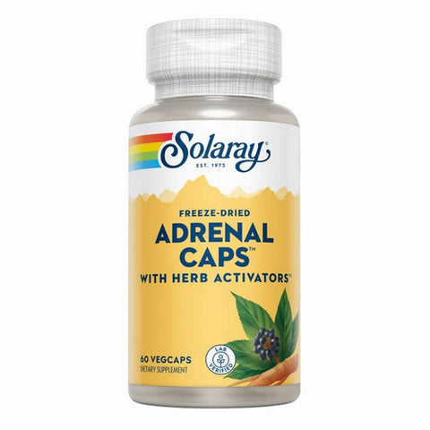 Solaray, Adrenal Caps, 60 Caps