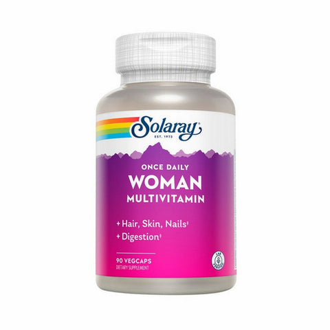 Solaray, Once Daily Woman Multivitamin, 90 Veg Caps Solaray