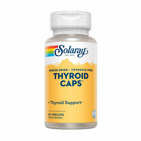 Solaray, Thyroid Caps, 60 Caps