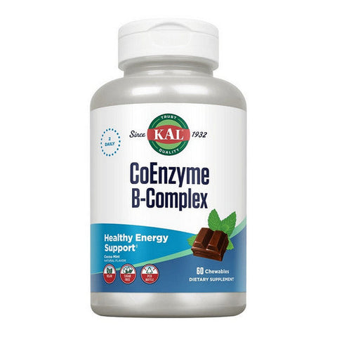 Kal, Coenzyme B-Complex, Cocoa Mint 60 Chews Kal