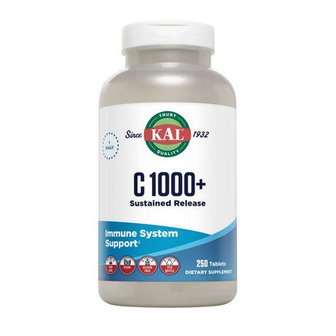 Kal, C 1000+ Sustained Release, 250 Tabs Kal