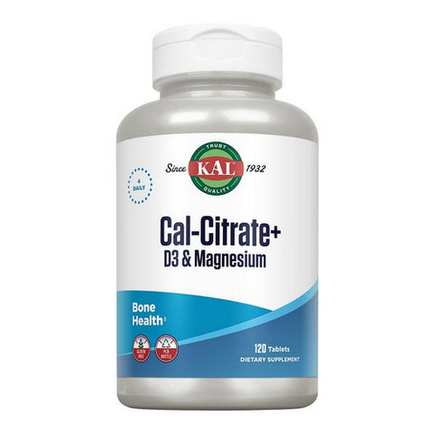 Kal, Cal-Citrate+, 120 Tabs Kal