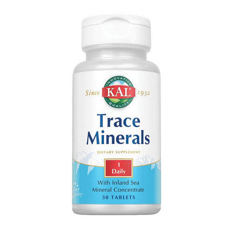 Kal, Trace Minerals, 30 Tabs Kal