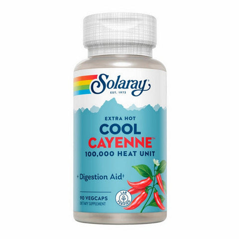 Solaray, Cool Cayenne Extra Hot, 90 Caps Solaray