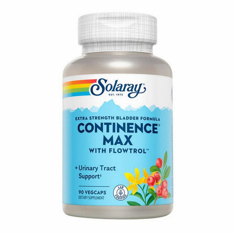Solaray, Continence Max with Flowtrol, 90 Caps Solaray