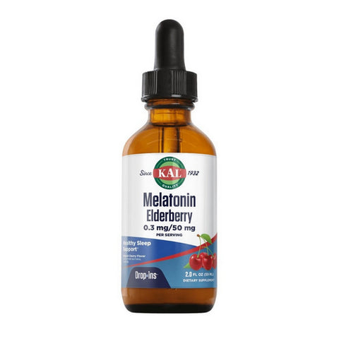 Kal, Melatonin Elderberry Cherry, 2 Oz Kal
