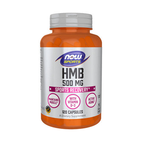 Now Foods, HMB, 500 mg, 120 Veg Capsules Now Foods