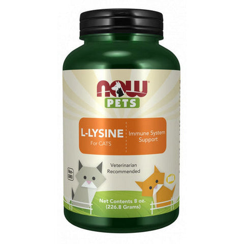 Now Foods, L-Lysine for Cats, 8 oz