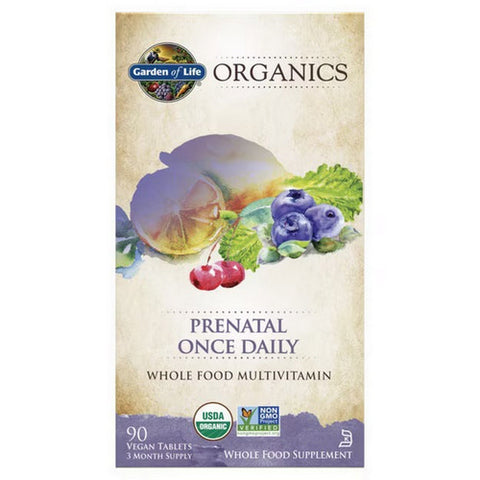 Garden of Life, Prenatal Once Daily, 90 Tabs Garden of Life