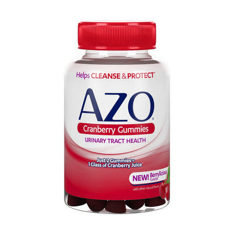 Azo, Cranberry Gummies, Mixed Berry 40 Gummies Azo