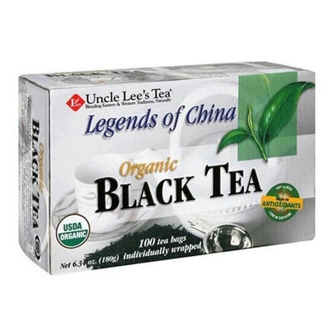 Uncle Lees Teas, Organic Black Tea, 100 Bags