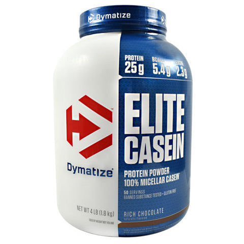 Dymatize, Elite Casein, Chocolate 4 lbs Dymatize